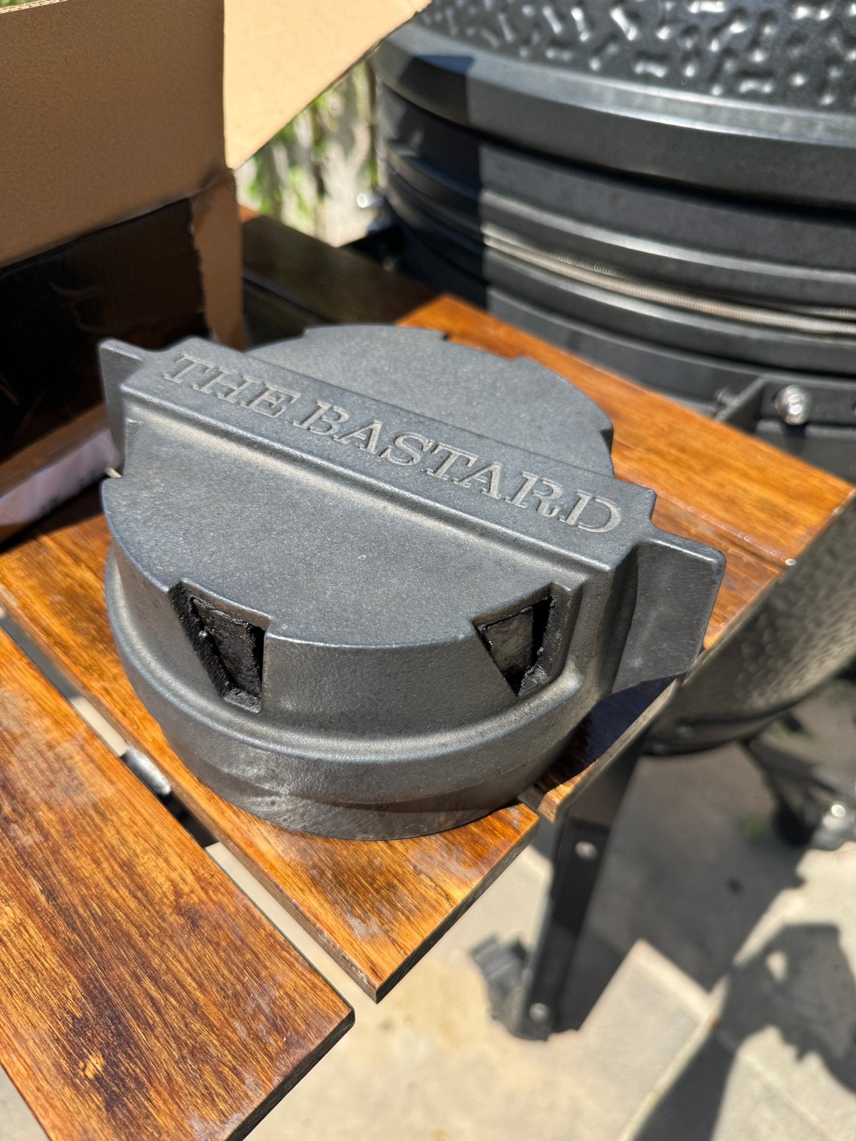 Bastard top cap, Tuin en Terras, Vuurkorven, Ophalen, Zo goed als nieuw