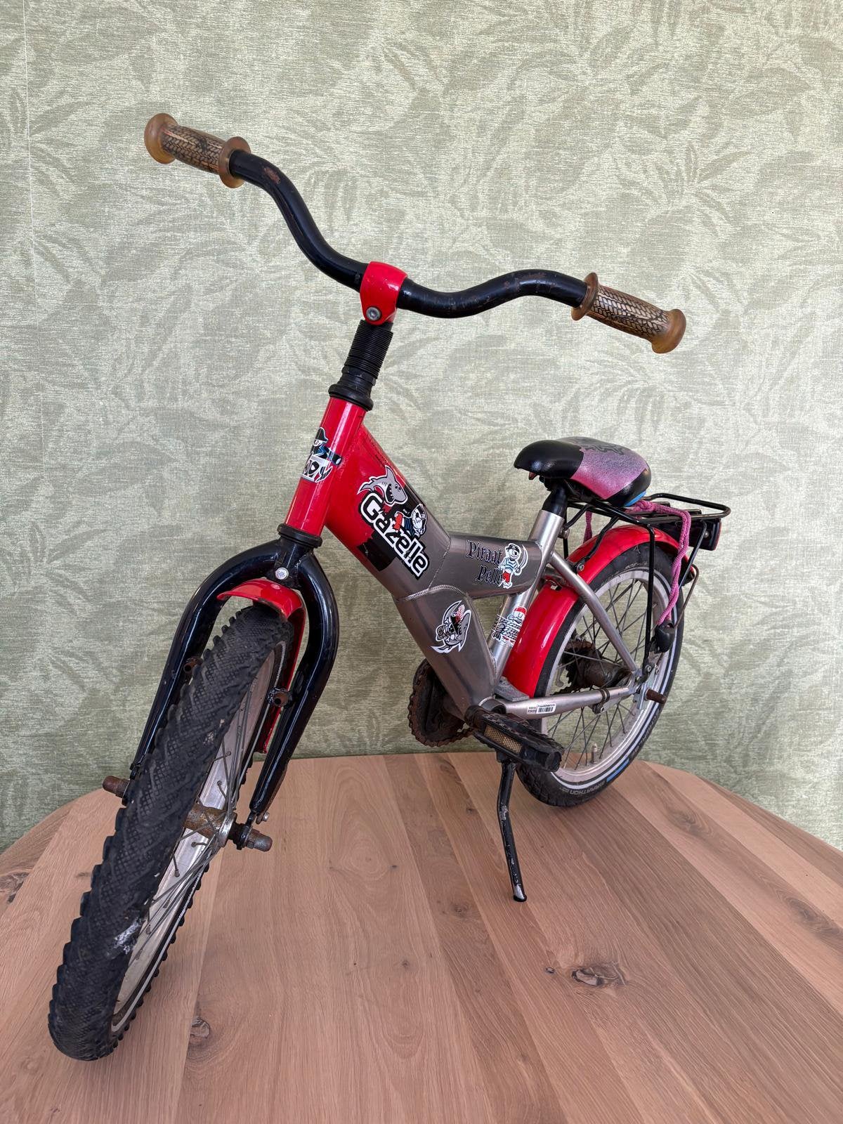 Gazelle kinderfiets 16 inch, Ophalen, Zo goed als nieuw, 16 tot 20 inch