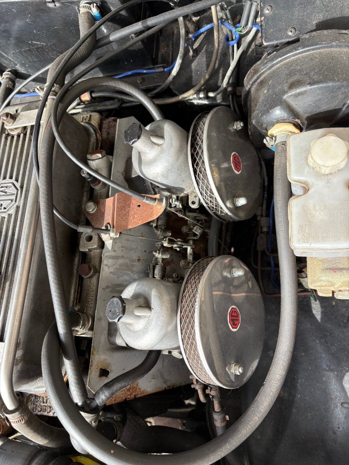 MG B 1.8 Tourner 1976 Geel, foto 10
