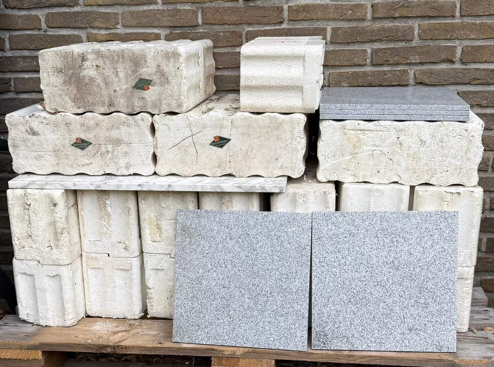 Keramische tegels, Ophalen, Nieuw