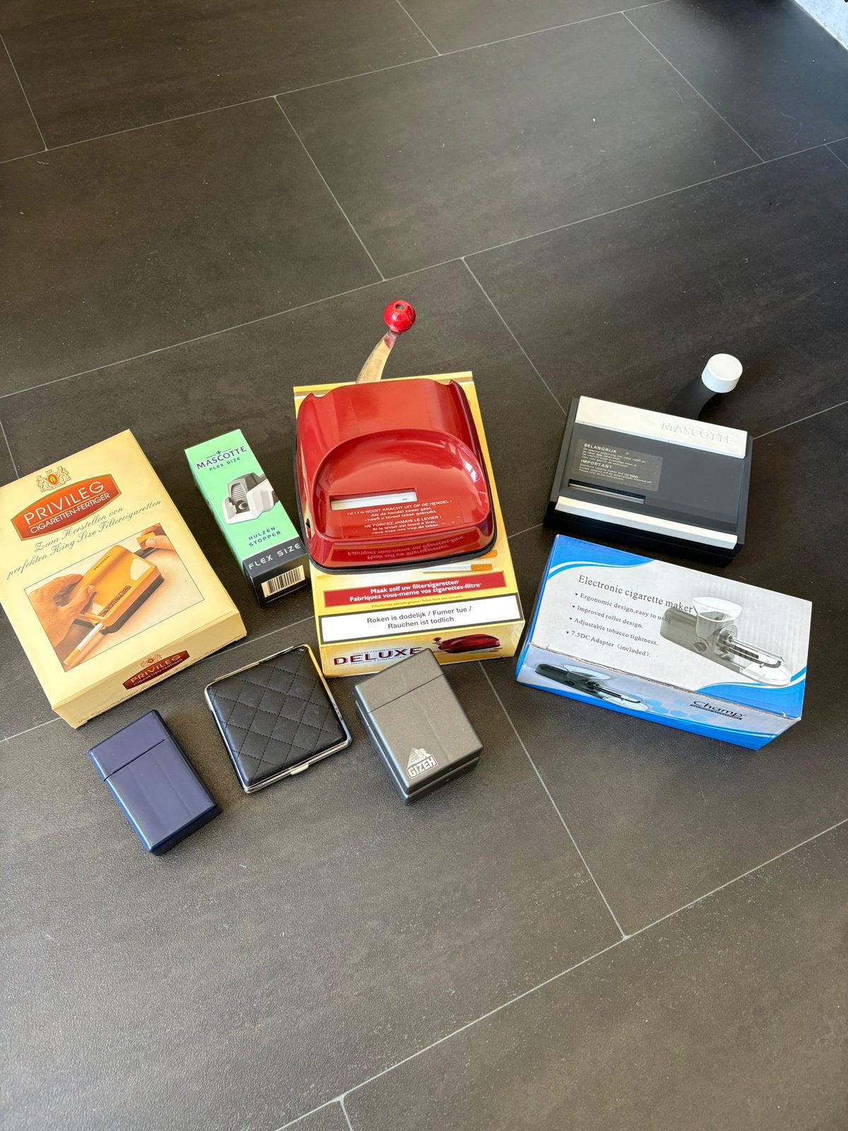 Sigaretten schieters, Ophalen, Gebruikt