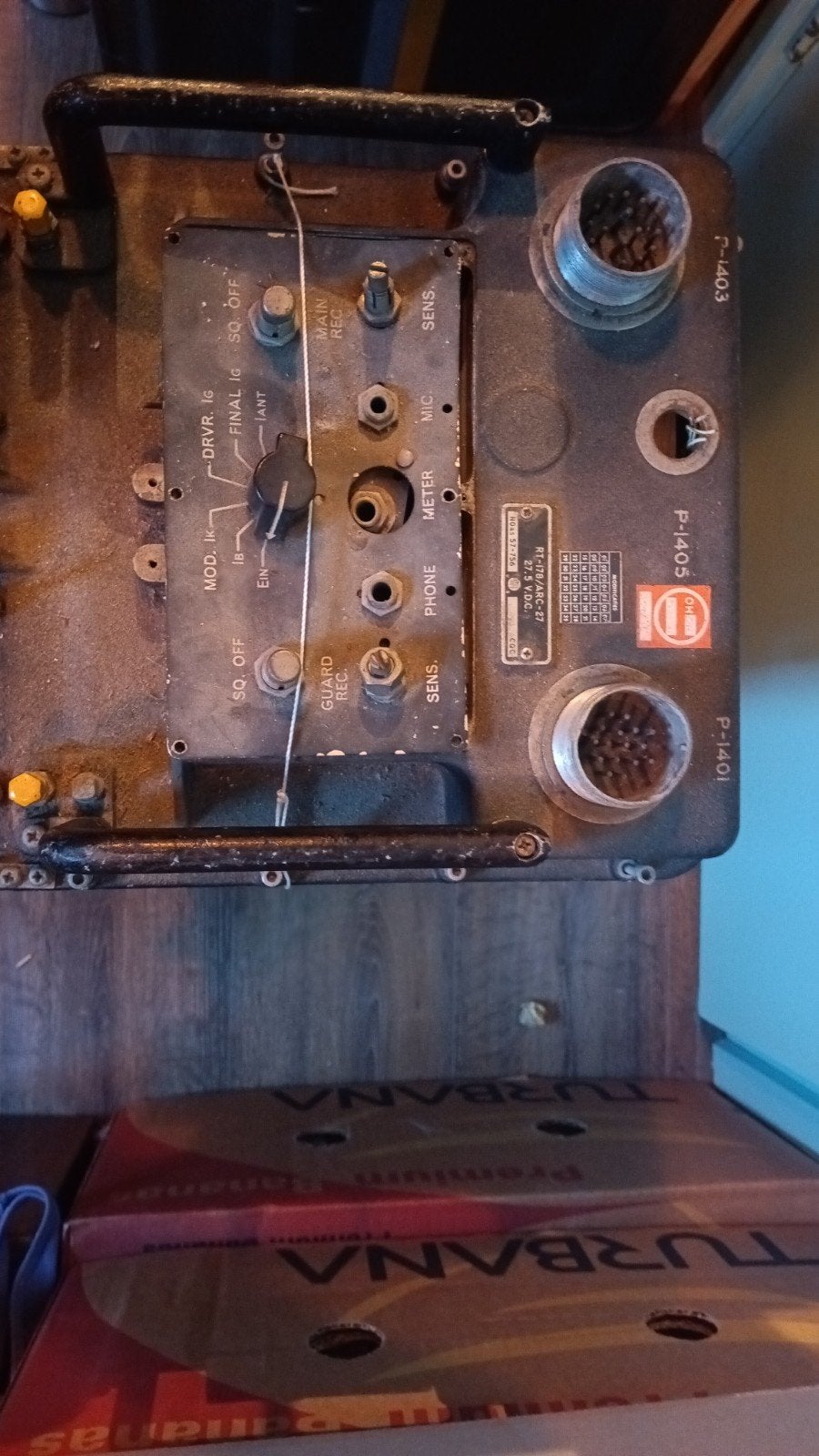 RT-178/ARC-27, Ophalen, Marine, Nederland