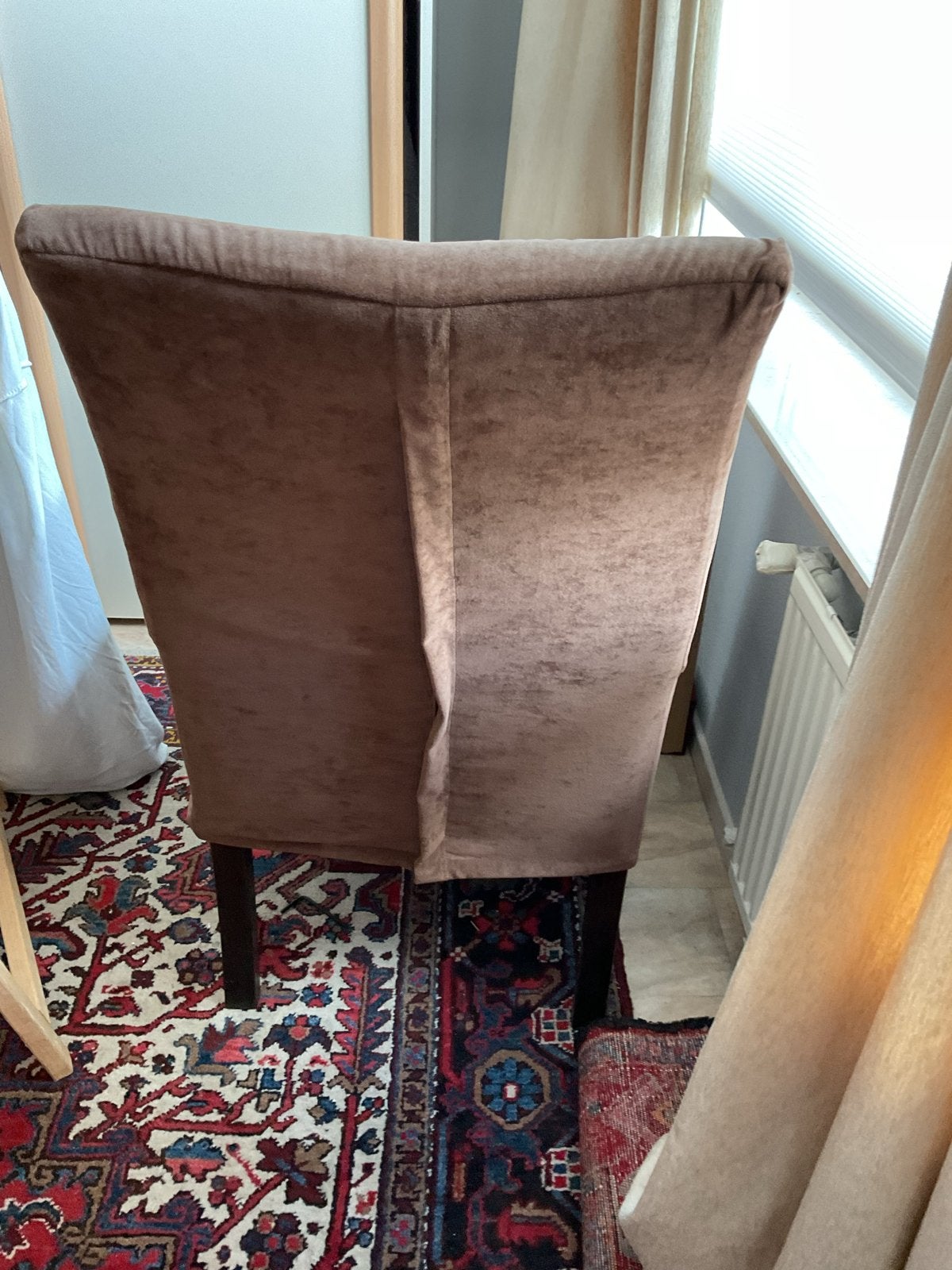 Comfortabele bruine fauteuil -, Ophalen, Gebruikt, Bruin, Eén