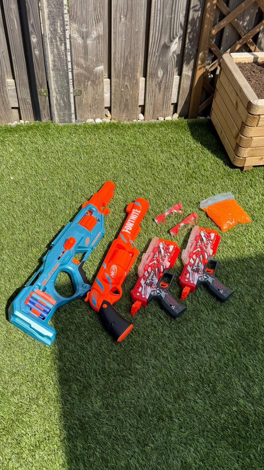 Jongens set Nerf & Fortnite geweer, Ophalen of Verzenden, Gebruikt