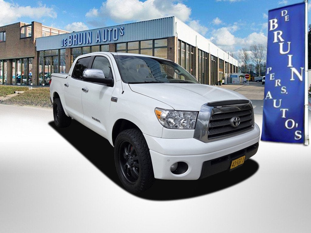 Toyota Tundra 5.7 V8 Crewmax Limited 4X4 LPG-G3 (bj 2009), Auto's, Automaat, Euro 5, Gebruikt, 8 cilinders