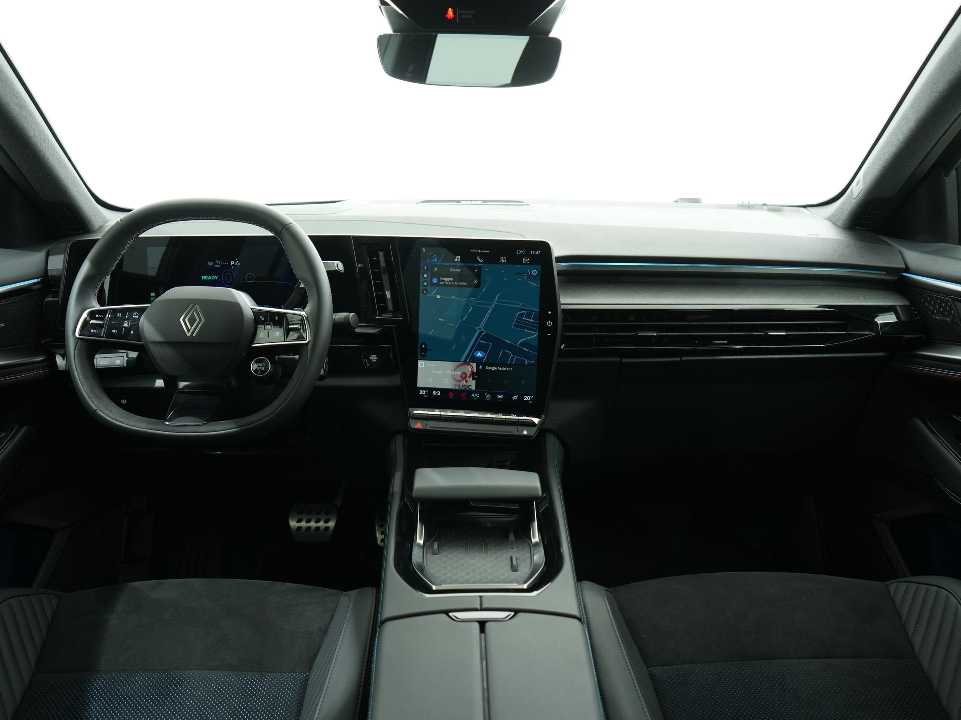Renault Rafale E-TECH 4x4 PLUG-IN HYBRID 300PK ATELIER ALPIN, Auto's, Automaat, Stof, Gebruikt, Zwart