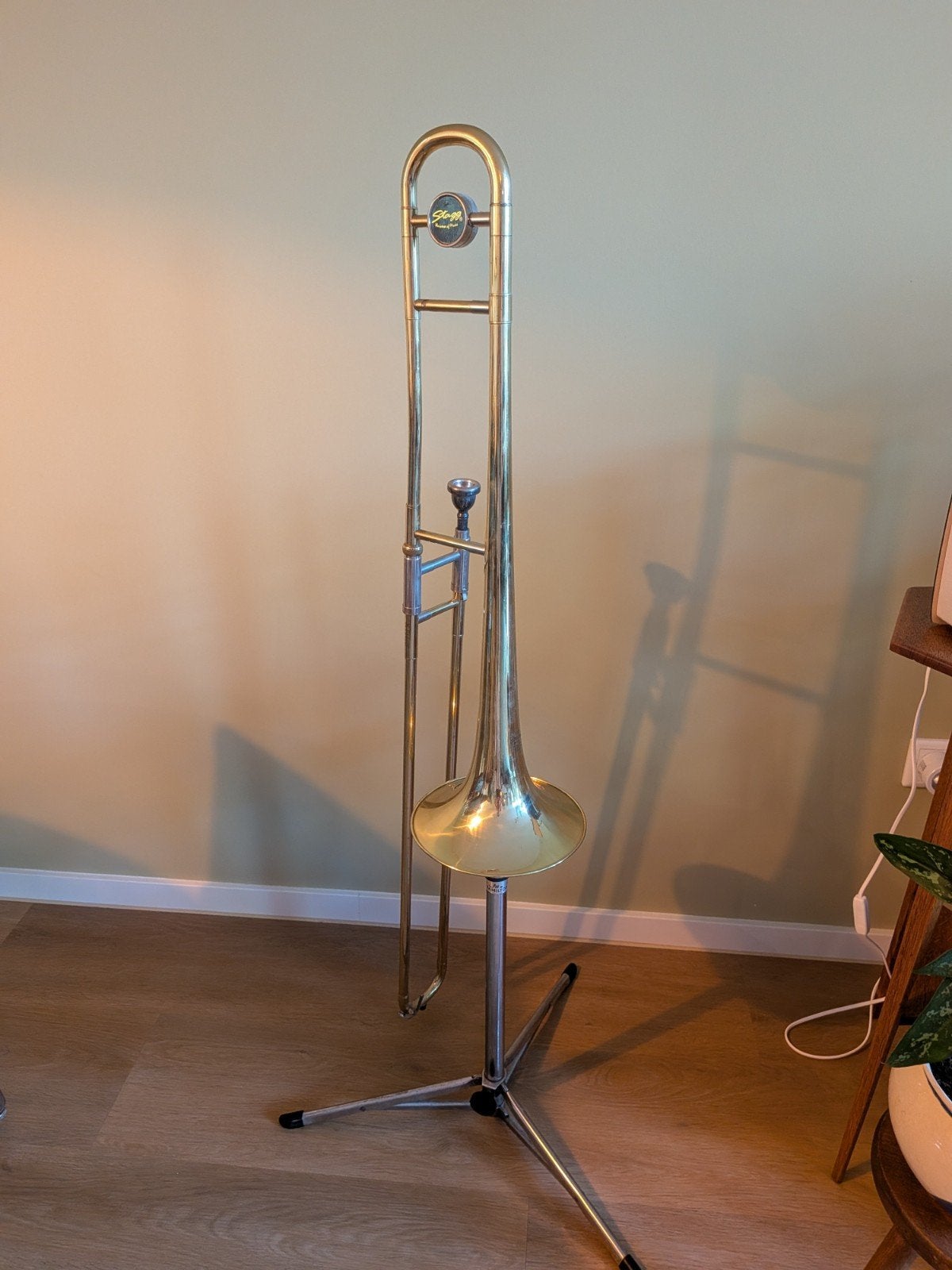 Stagg Trombone - Universe of Music, Muziek en Instrumenten, Ophalen of Verzenden, Gebruikt, Tenor