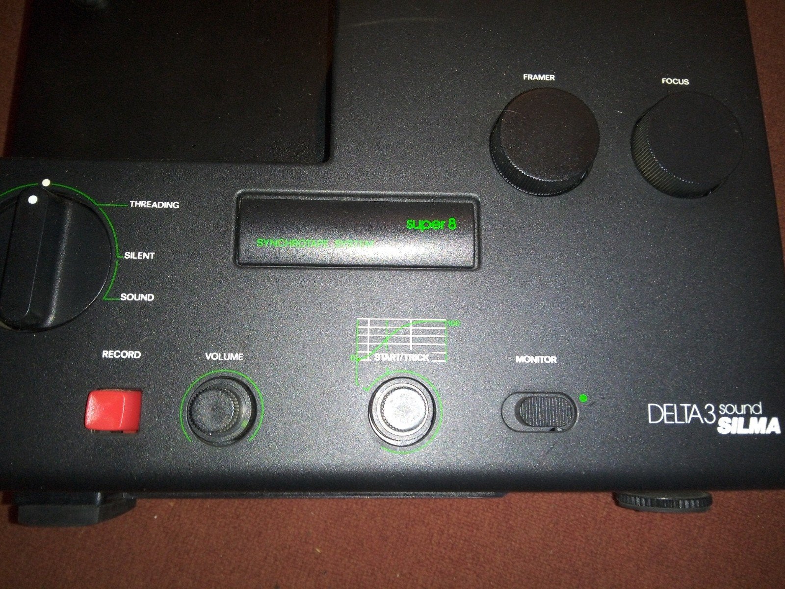SILMA Delta 3 Sound Super 8 Projector met Koffer, Ophalen of Verzenden, Gebruikt