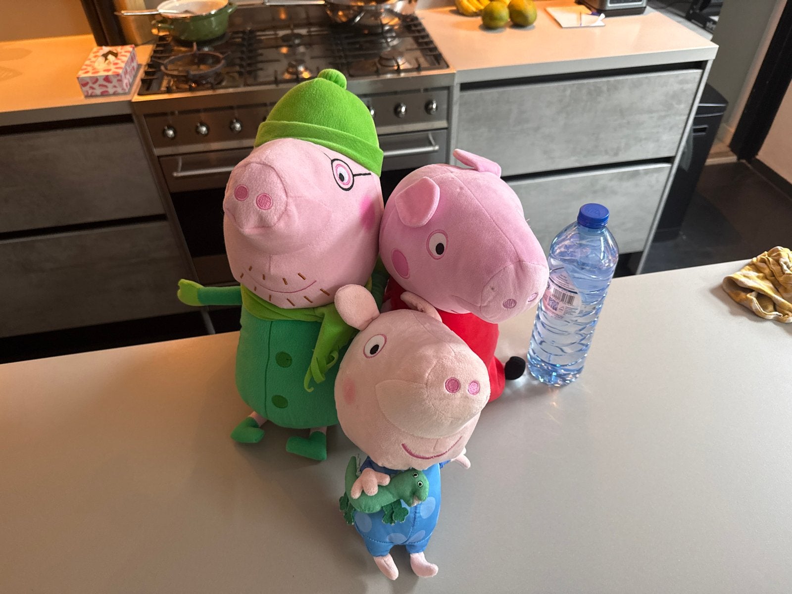 Peppa Pig Knuffels - Familie Set, Ophalen, Gebruikt, Overige merken, Overige typen