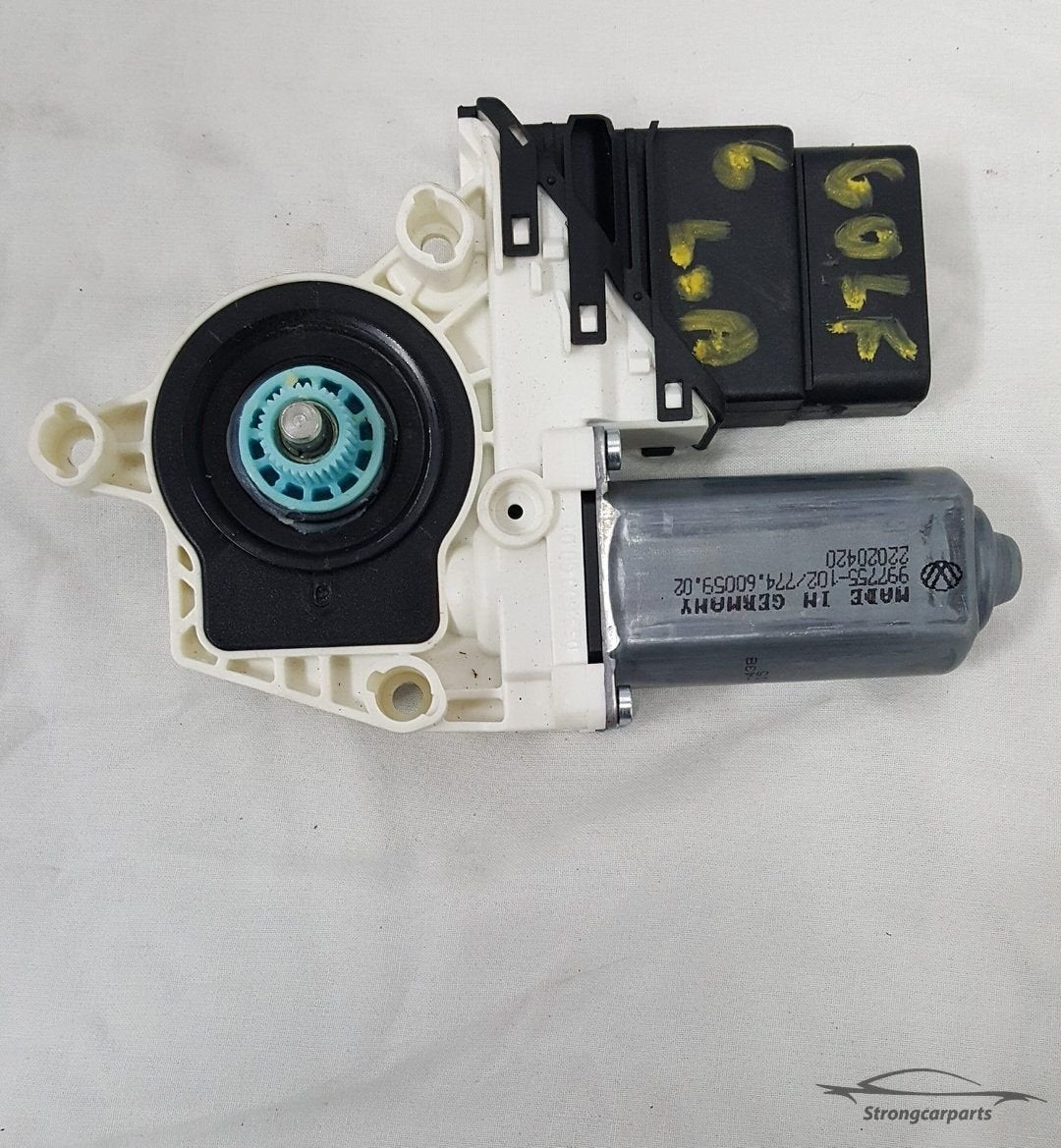 Raammotor VW Golf VI links achter 5K0959703C, Gebruikt, -, -, Ophalen of Verzenden