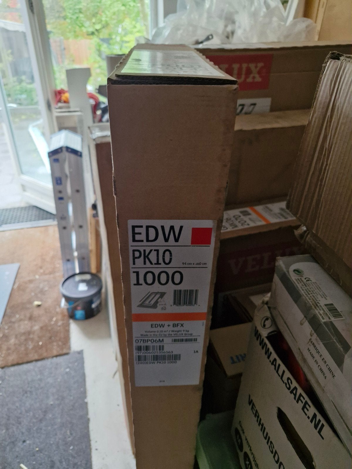 Velux EDW PK10 1000 Dakraam gootstukken 94x160 cm, Ophalen, 80 tot 120 cm, Nieuw, 160 cm of meer