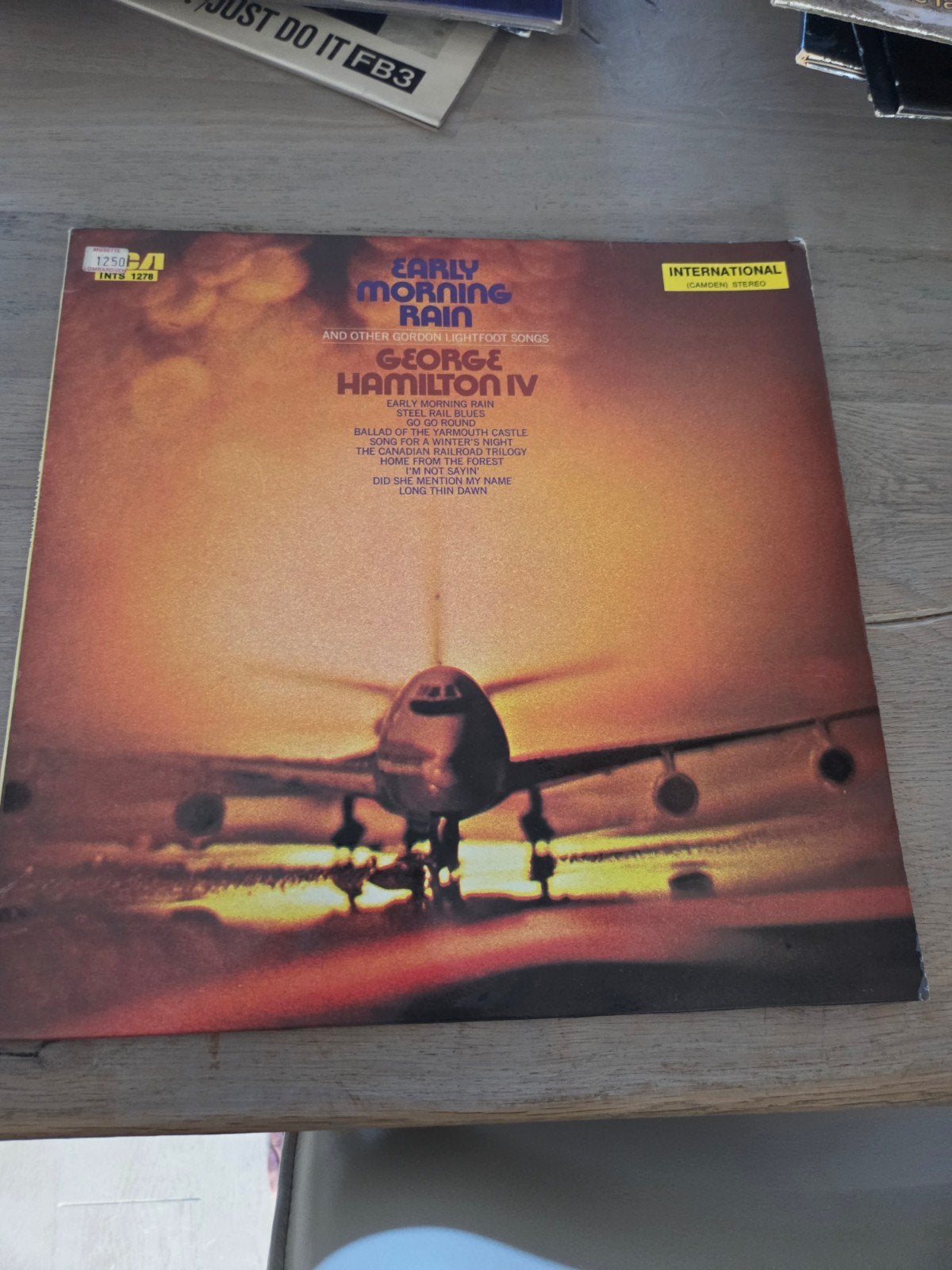 George Hamilton IV - Early Morning Rain LP (International), Cd's en Dvd's, LP, Gebruikt, Ophalen of Verzenden, Folk