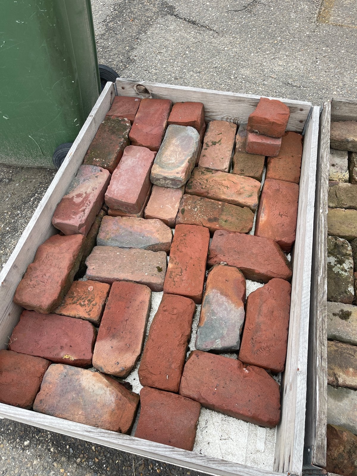 Kloostermoppen - Oude bakstenen voor tuin en bouw, Ophalen of Verzenden, Gebruikt, Bakstenen