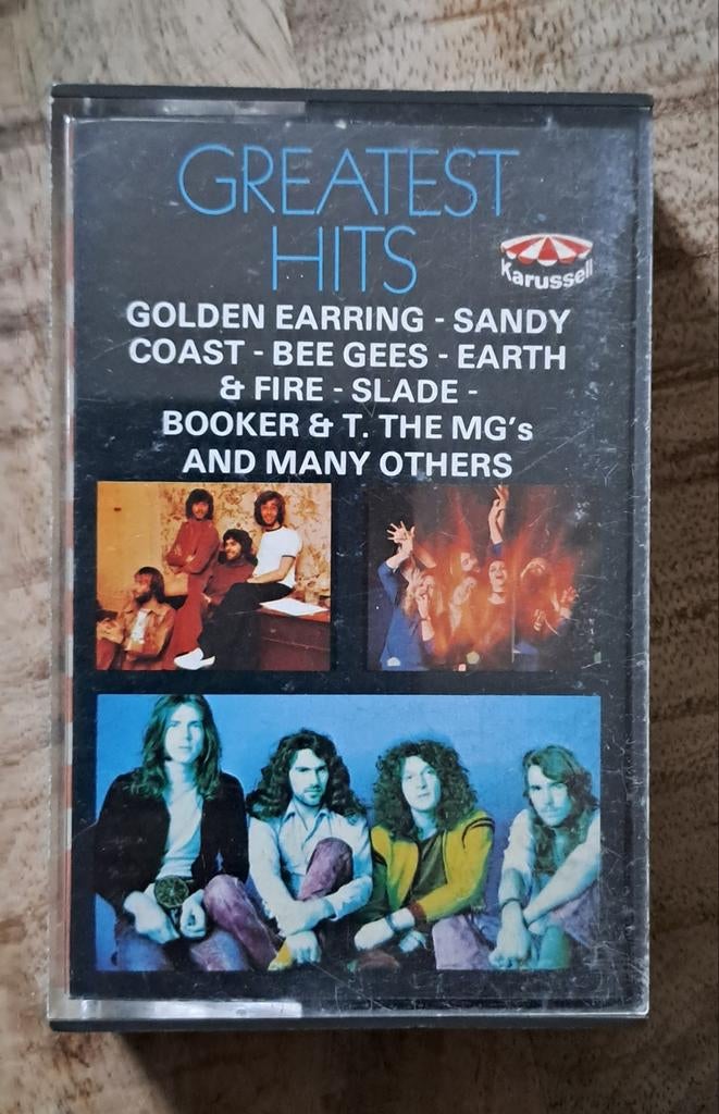 Greatest Hits Cassette - Golden Earring & Meer, 1 bandje, Ophalen of Verzenden, Zo goed als nieuw, Origineel