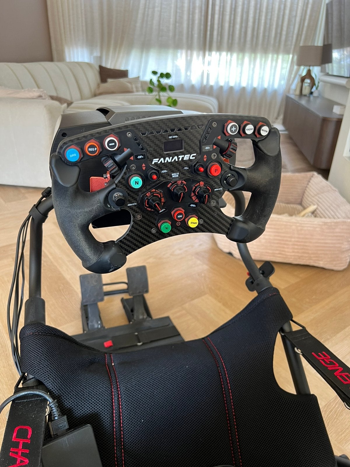 Fanatec CSL Elite Racing Wheel + Playseat Challenge + PS5 ga, Ophalen, Online, 1 speler, Racen en Vliegen