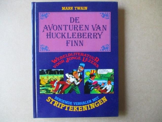 adv9221 de avonturen van huckleberry finn hc, Eén stripboek, Ophalen, Gelezen