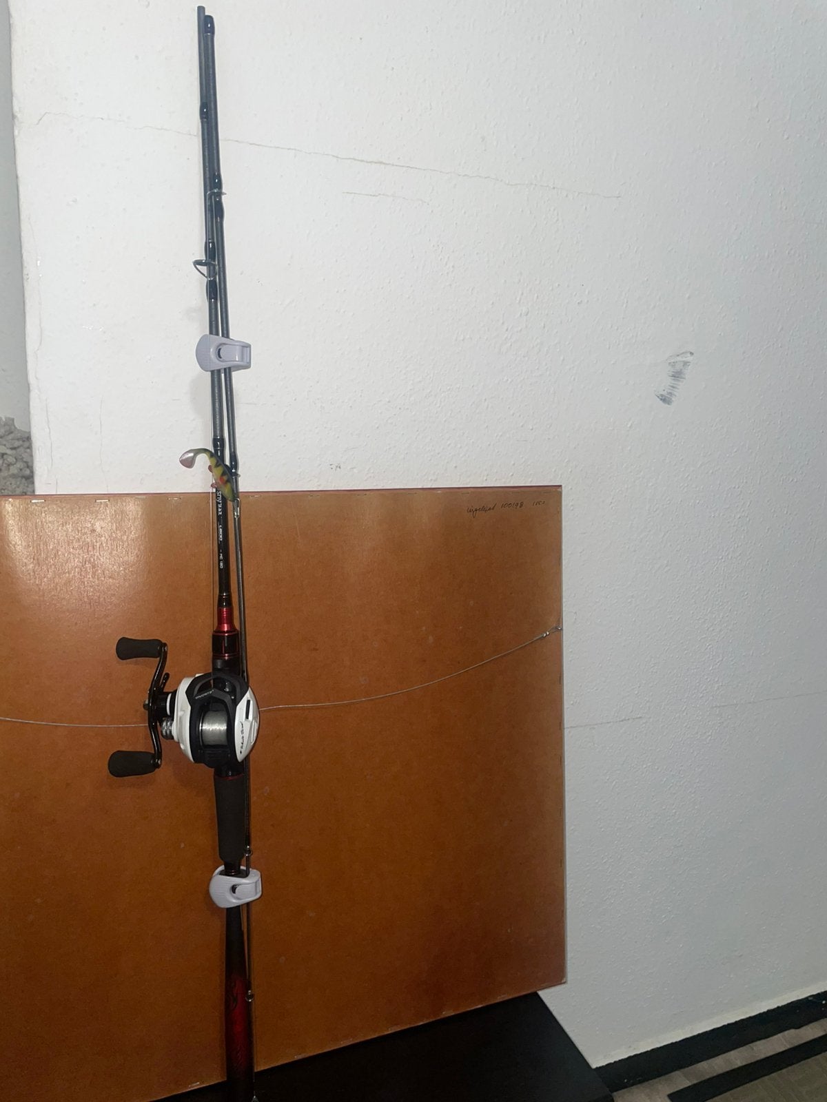 Vishengel 1,80m, Ophalen, Zo goed als nieuw, Werphengel