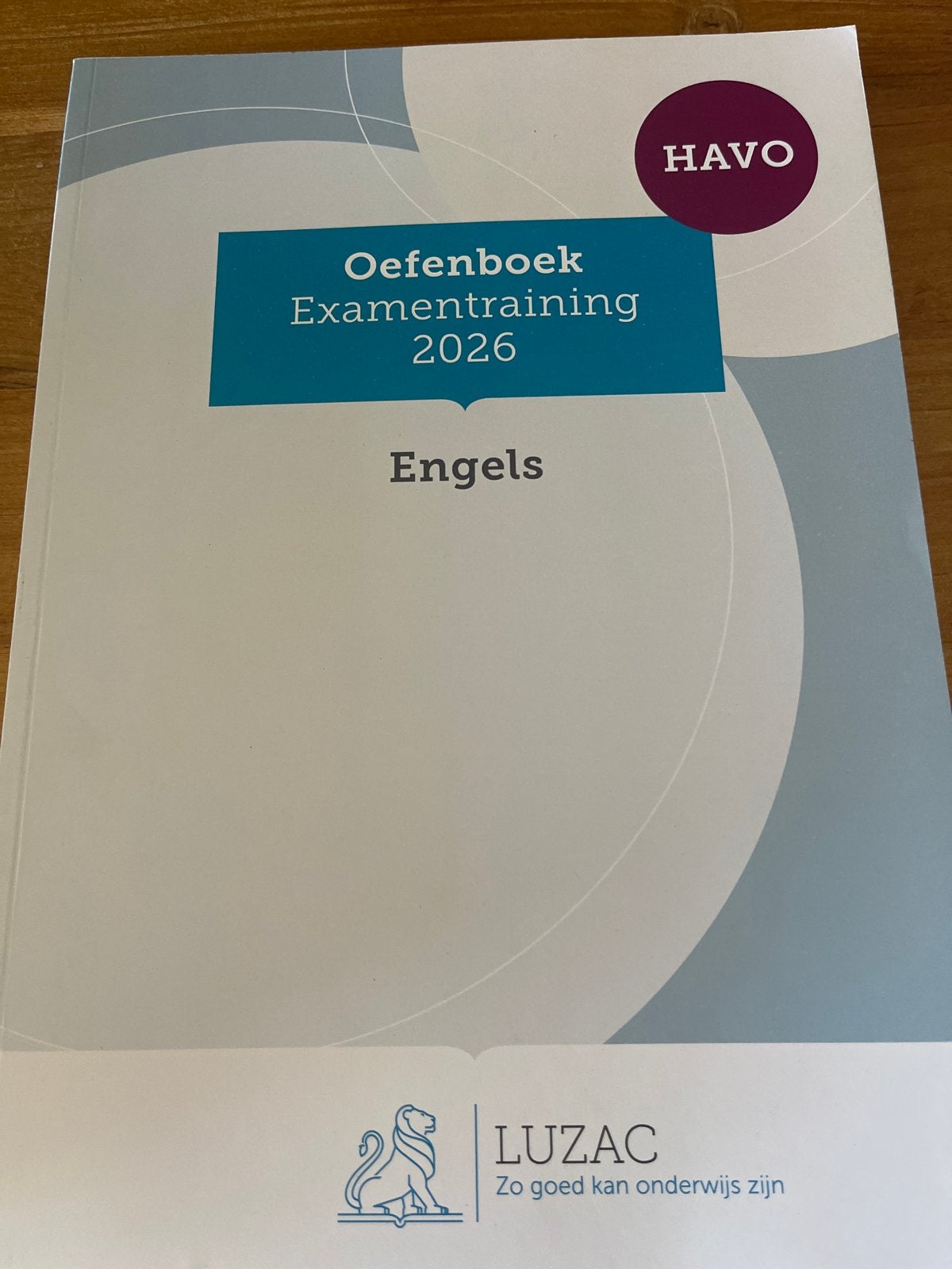 Luzac Oefenboek Examentraining Engels HAVO 2026, Ophalen of Verzenden, Zo goed als nieuw, Non-fictie