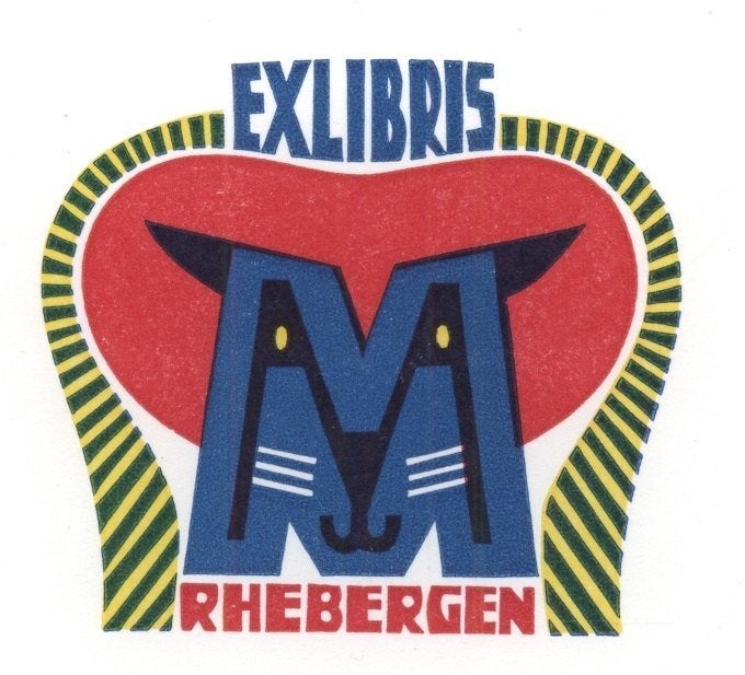 0528 Ex Libris Nederland : Jan Battermann, 1975, Verzenden, Ex libris