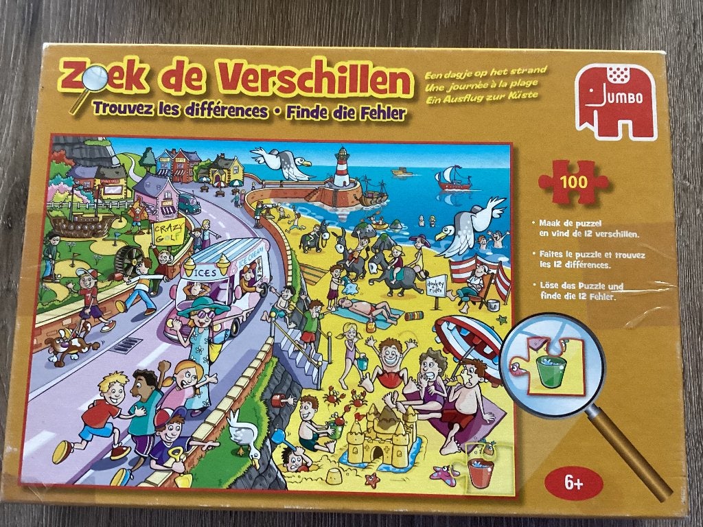 Kinderpuzzels, Ophalen of Verzenden, Minder dan 500 stukjes, Gebruikt
