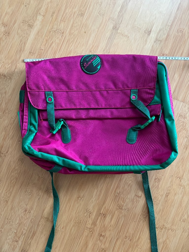 schooltas Samsonite Sammies, Rugtas, Paars, Zo goed als nieuw, 30 tot 40 cm