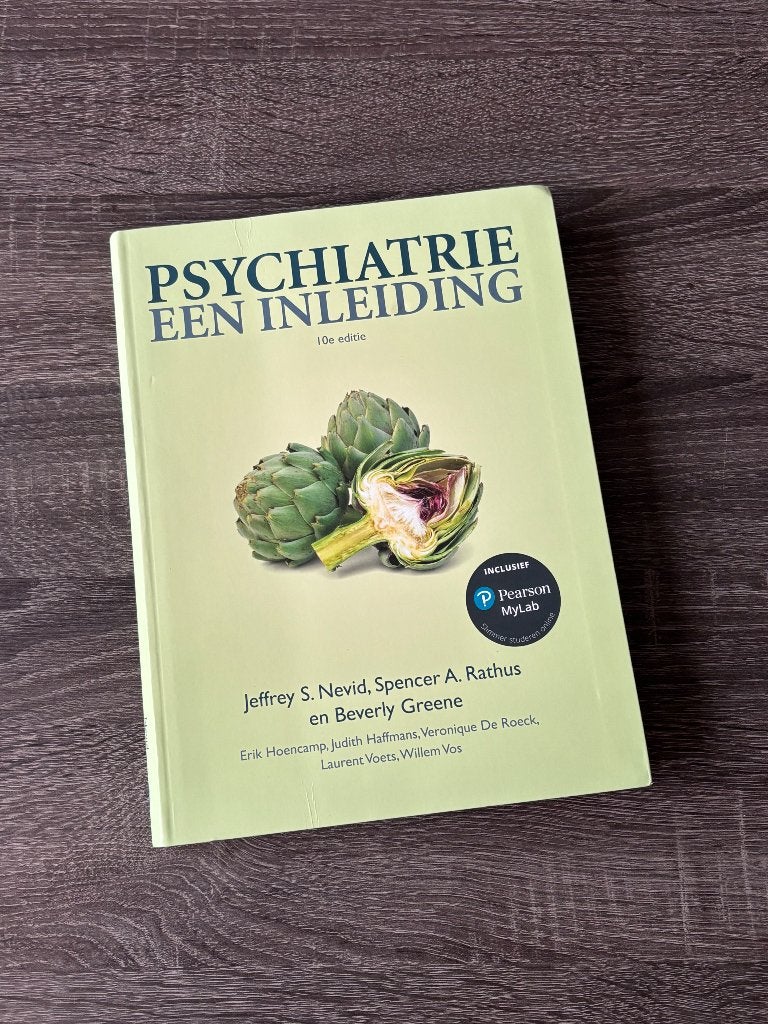 Psychiatrie een inleiding boek 10e editie, Klinische psychologie, Ophalen of Verzenden, Zo goed als nieuw, Jeffrey S. Nevid, Spencer A. Rathus, Beverly Greene