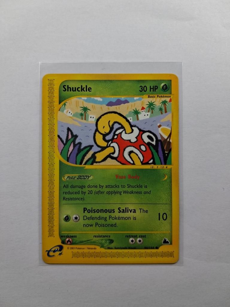 Shuckle pokémon skyridge nm, Ophalen of Verzenden, Zo goed als nieuw