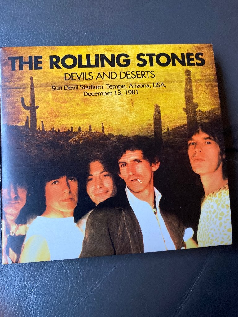 The Rolling Stones - Devils and Deserts (Live 1981 CD), Met bonustracks, Ophalen of Verzenden, Zo goed als nieuw, Live-album