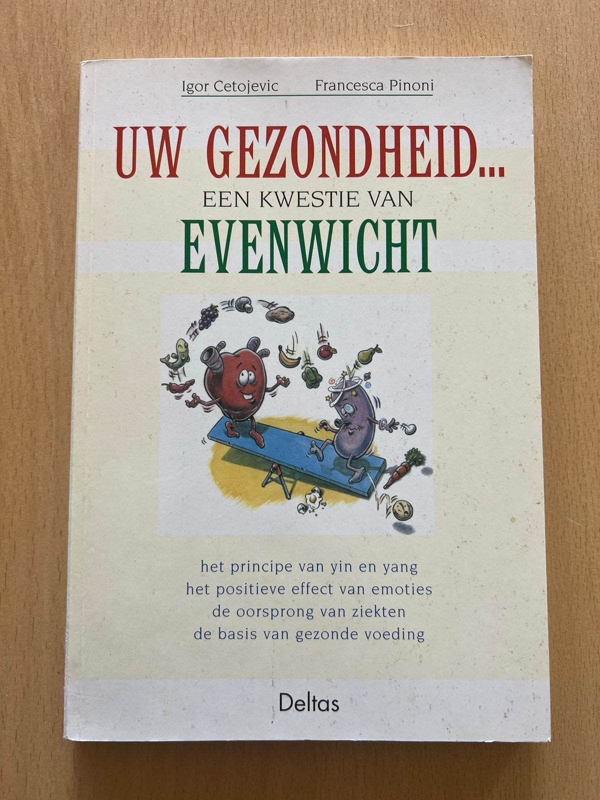 Boek | I. Cetojevic -uw gezondheid een kwestie van evenwicht, Boeken, Ophalen of Verzenden, Gelezen