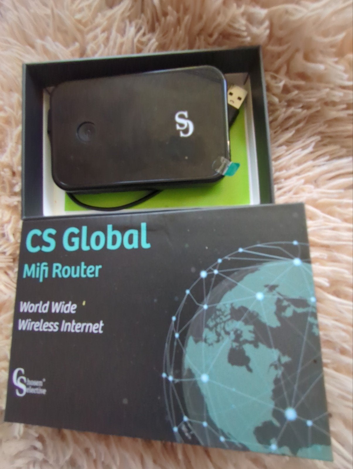 CS Global Mifi Router 4G- Wereldwijd Draadloos Internet, Computers en Software, Ophalen of Verzenden, Zo goed als nieuw, Router
