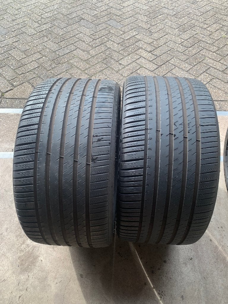 2X MICHELIN PILOT SPORT 4 SUV BANDEN 315 30 R22 107Y 6MM XL, Gebruikt, ., Overige maten, Ophalen of Verzenden