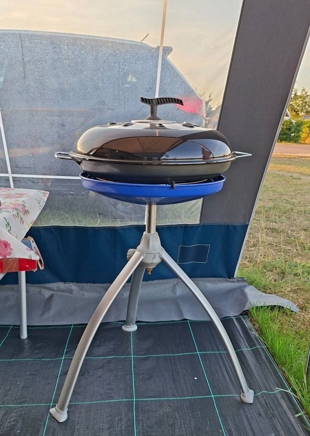 Cadac Safari Chef 2 met gasfles aansluiting (slang)  en kopp, Ophalen, Gebruikt, Cadac