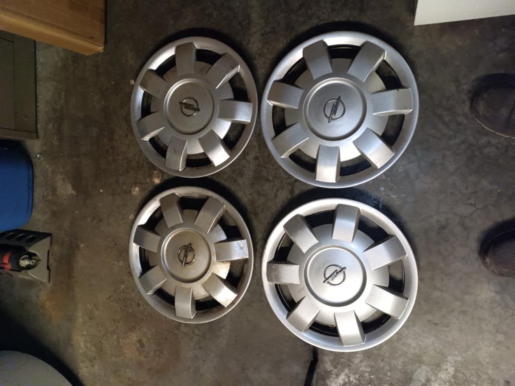 Wieldeksels Opel, Auto diversen, Wieldoppen, Ophalen
