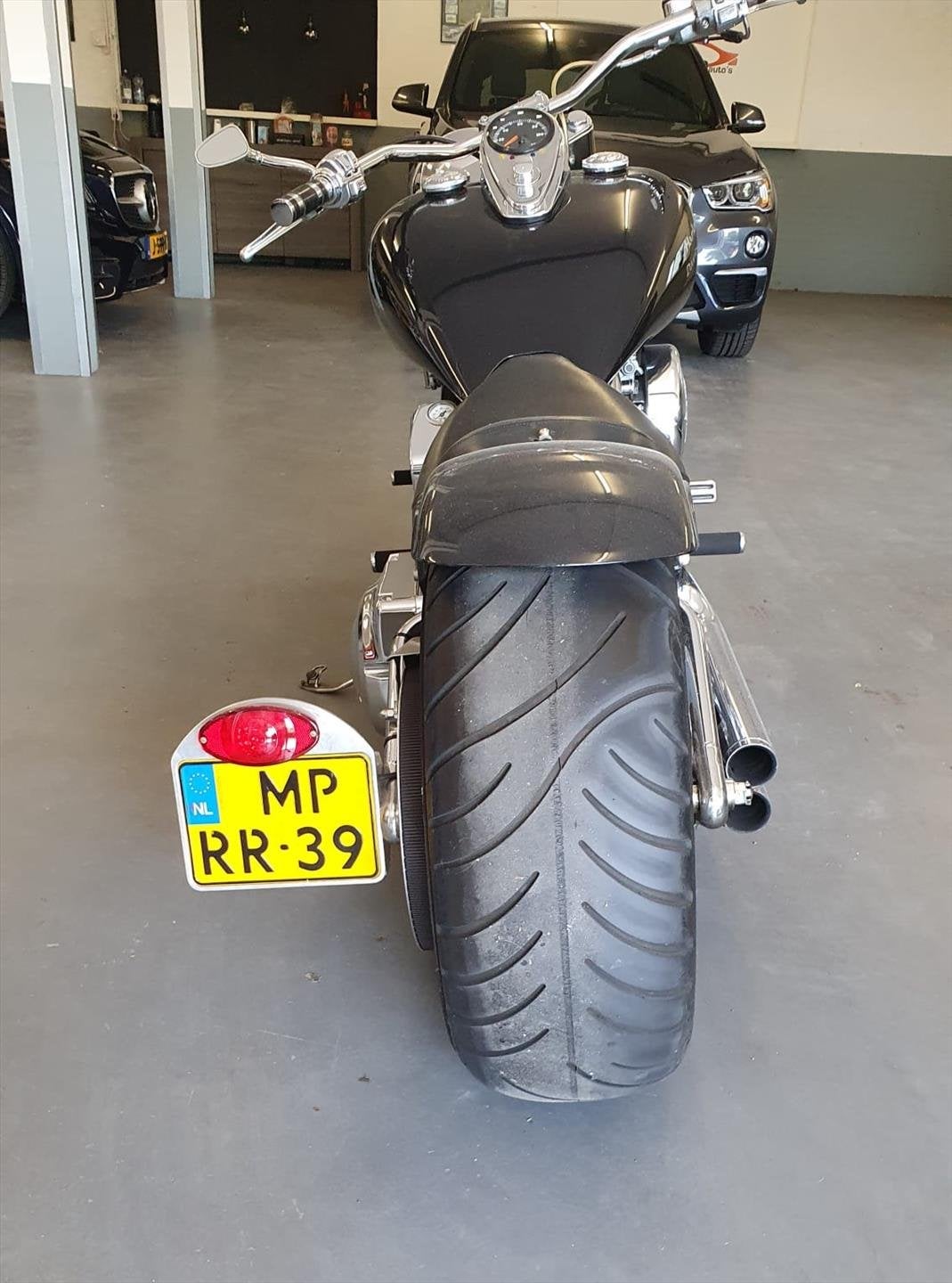 Harley-Davidson Eigenbouw WIDE-TAIL WIDE-TAIL W .H. D. 2 OP, Motoren, Motoren | Harley-Davidson, Bedrijf, Meer dan 35 kW, Overig