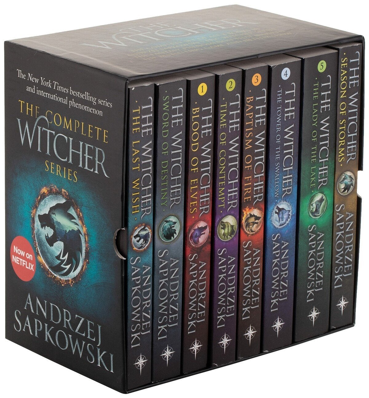 The Witcher Complete Series Box Set - Andrzej Sapkowski, Boeken, Ophalen of Verzenden, Nieuw