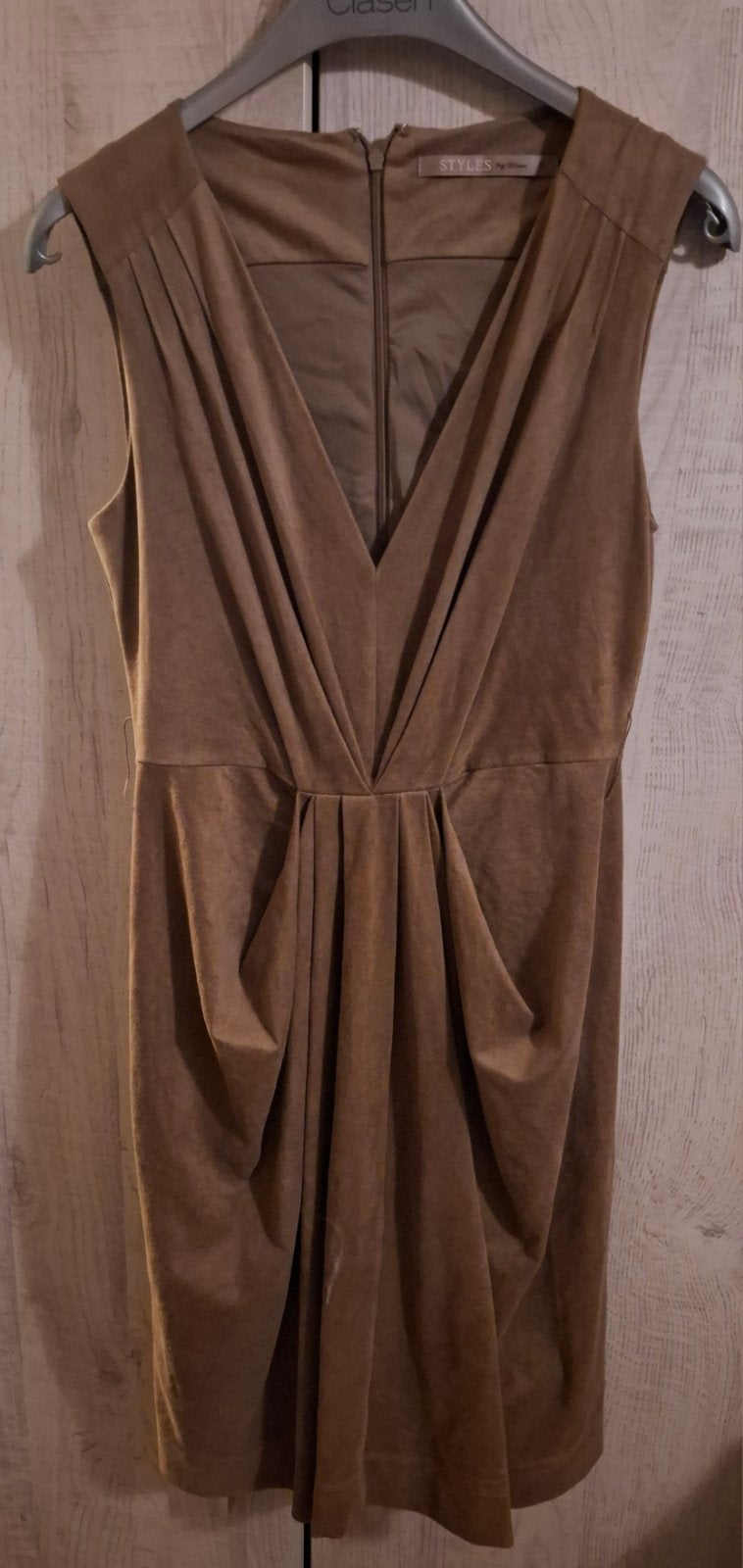 Mooi suedine jurkje van Styles by Steps, maat 38, Kleding | Dames, Maat 38/40 (M), Bruin, Ophalen of Verzenden, Zo goed als nieuw