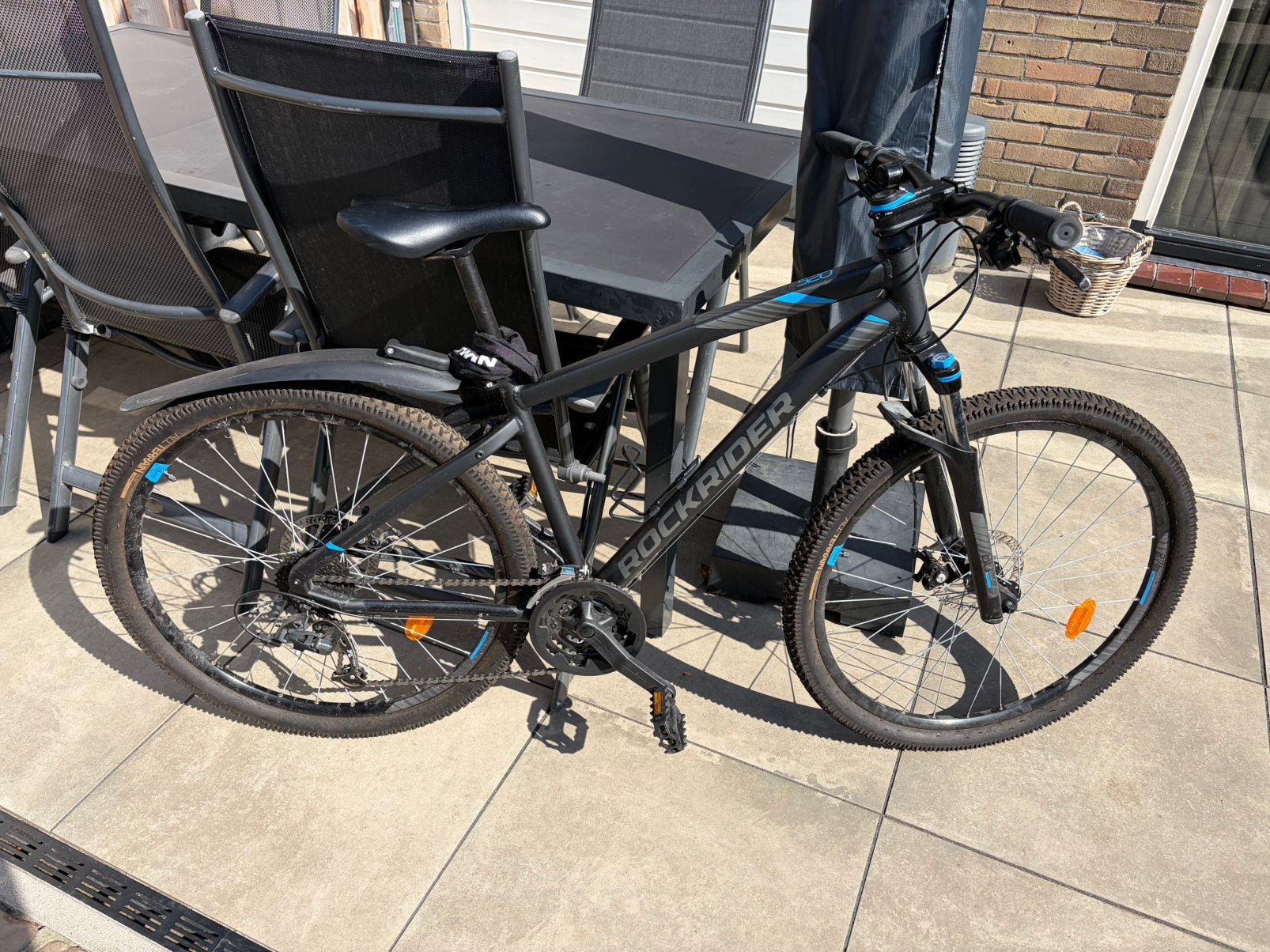 Zeer nette Rockrider ST 520, Fietsen en Brommers, Heren, Zo goed als nieuw, Schijfrem, Ophalen