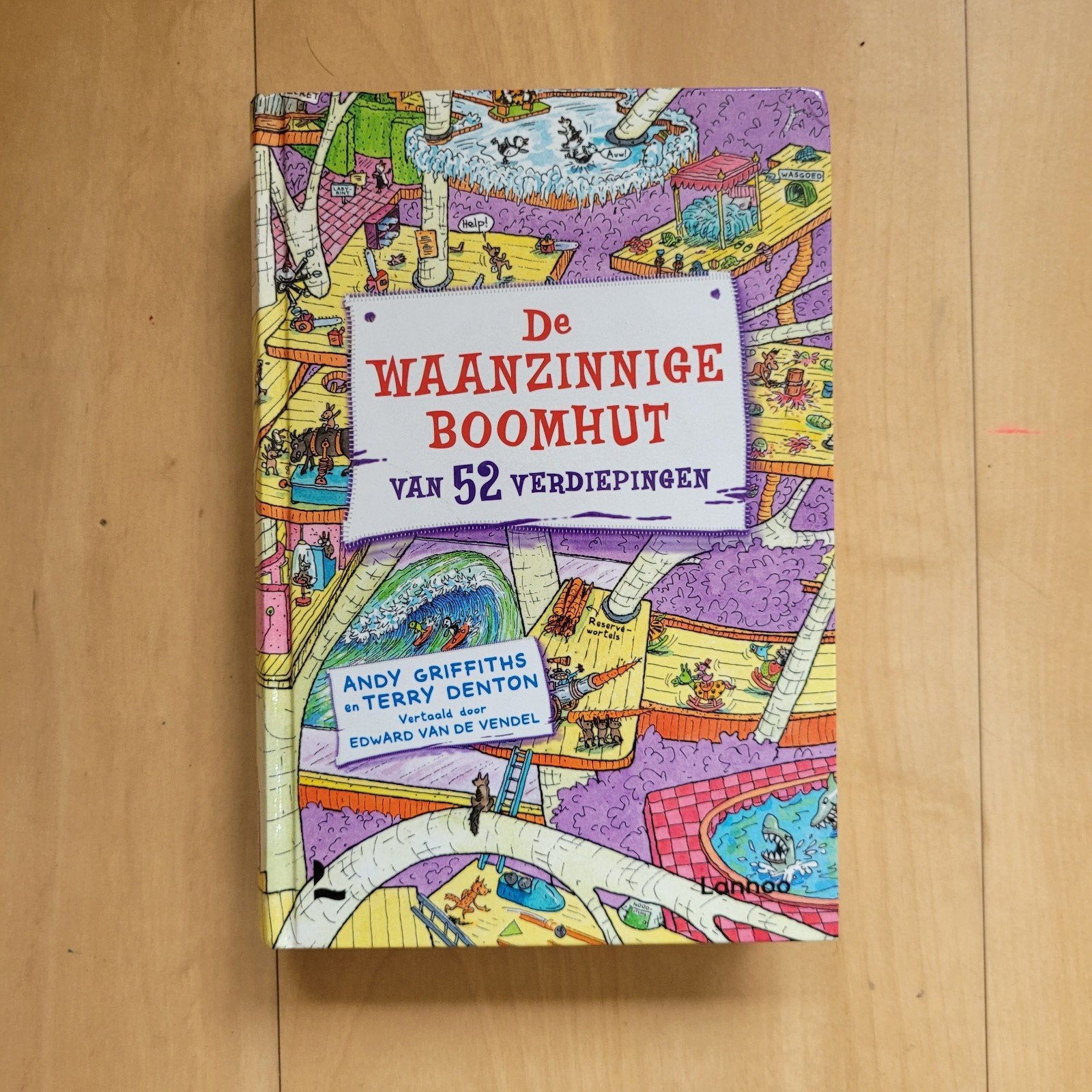 De Waanzinnige Boomhut, Boeken, Ophalen of Verzenden, Gelezen, Andy Griffiths en Terry Denton, Fictie