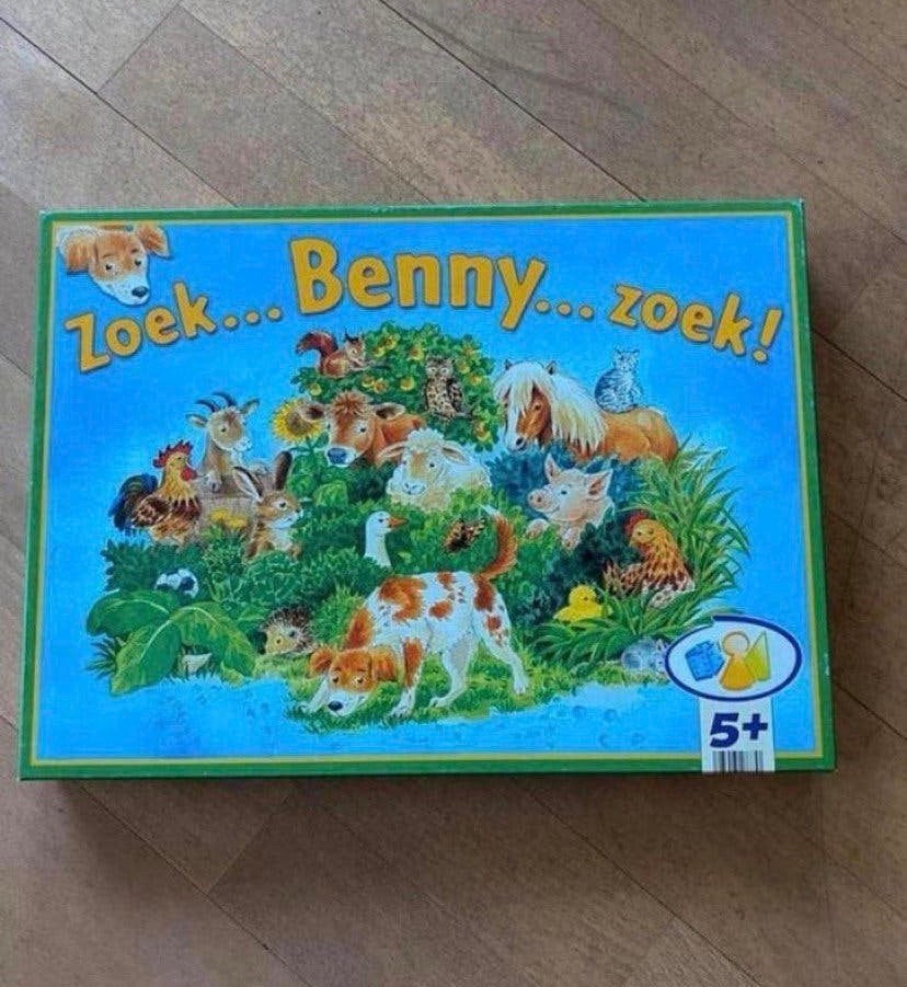 Zoek… Benny… Zoek! – Compleet kinderspel, Ophalen of Verzenden, Zo goed als nieuw