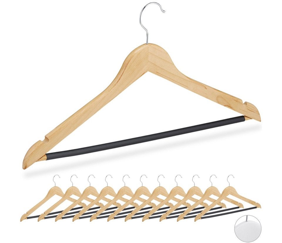 Kledinghangers set van 12 stuks anti-slip, Ophalen of Verzenden, Nieuw