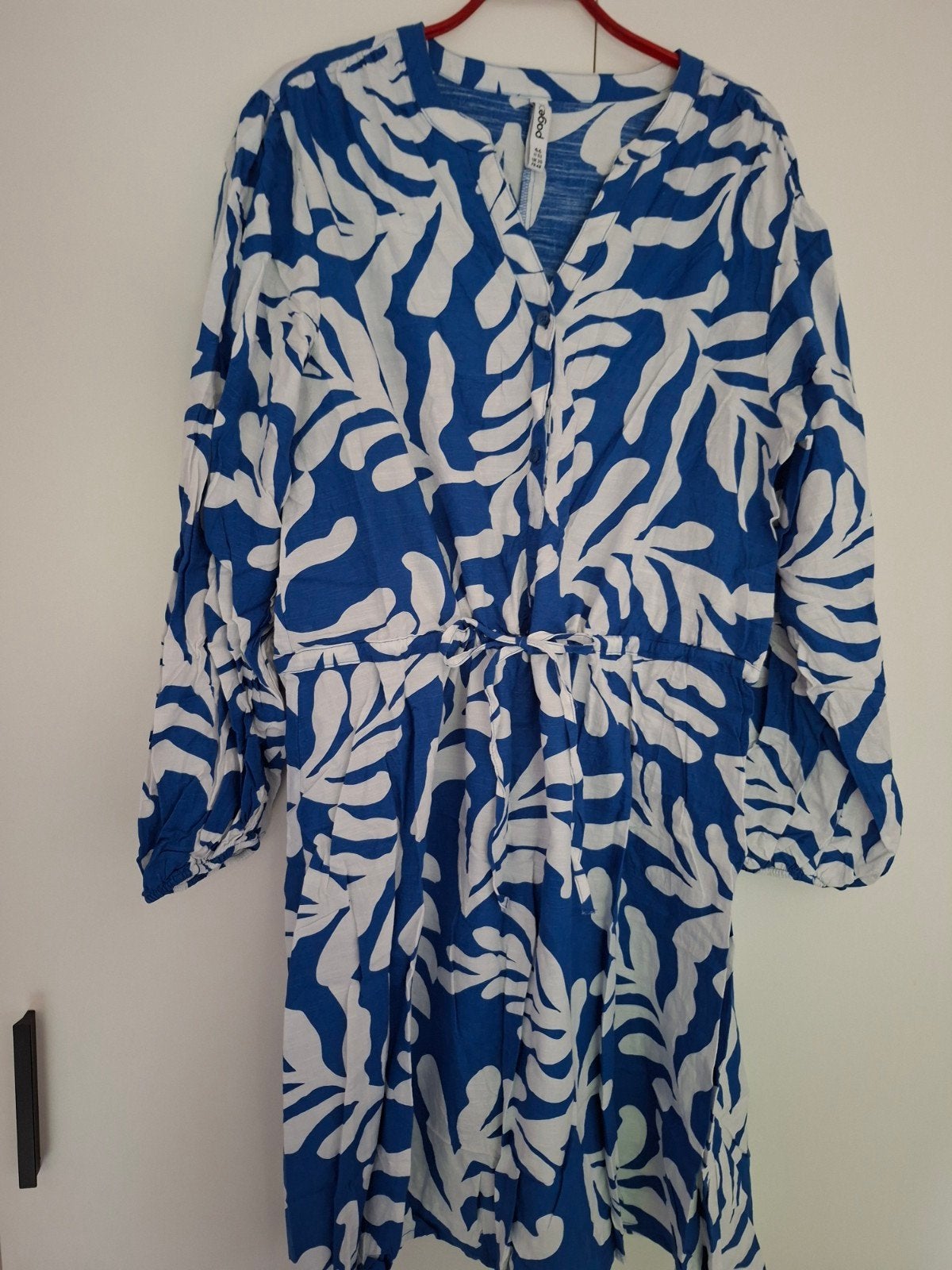 Kobalt zomers tuniek 46, Kleding | Dames, Ophalen of Verzenden, Zo goed als nieuw, Maat 46/48 (XL) of groter, Blauw