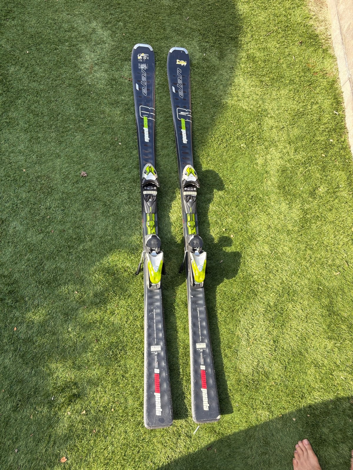Elan carve ski's 166 cm, Ophalen, 160 tot 180 cm, Gebruikt, Skiën