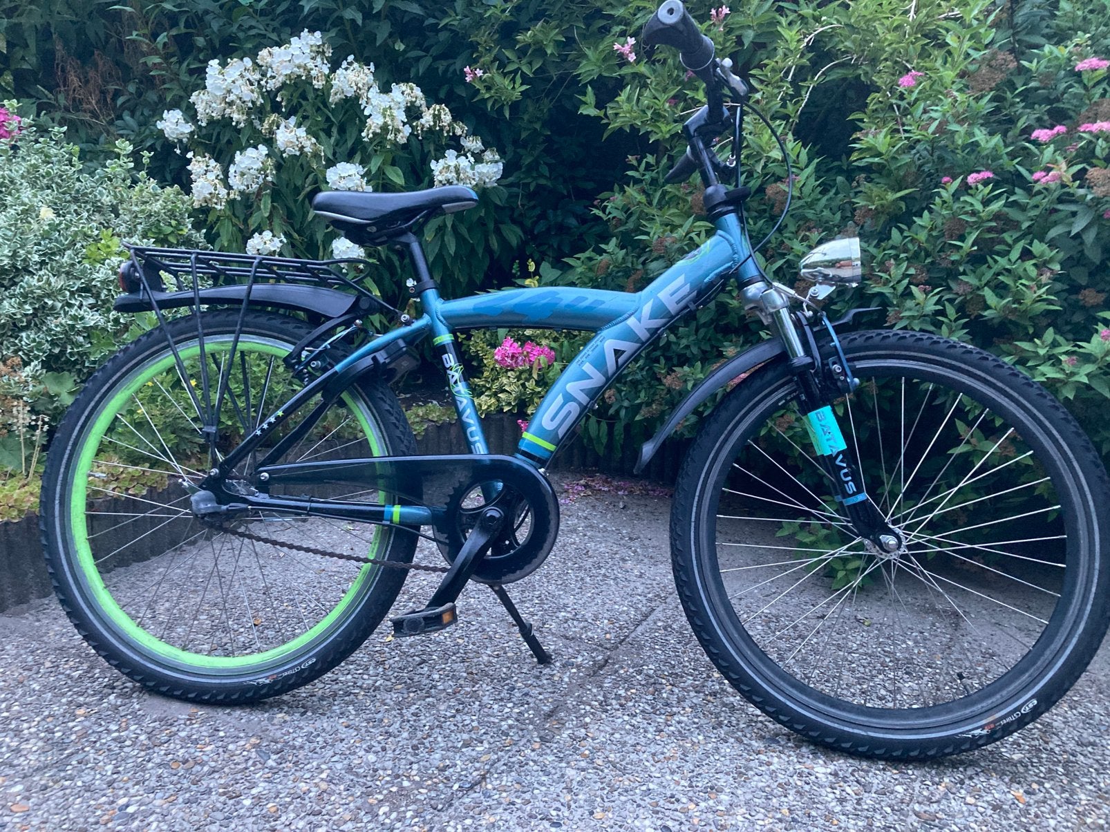 Batavus snake frame maat 38 /24 insch 3 versn., Fietsen en Brommers, Fietsen | Jongens, Ophalen, Velgrem, Versnellingen, Gebruikt