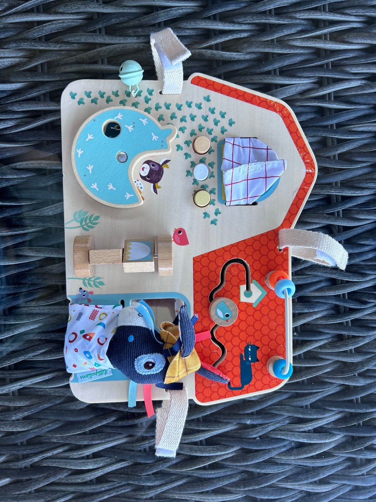 Lilliputiens activiteitenpaneel voor baby's, Ophalen, Gebruikt, Overige typen, Met geluid