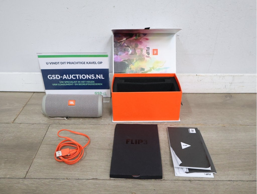 Draadloze Bluetooth speaker JBL Flip 3, Audio, Tv en Foto, Luidsprekers, Ophalen of Verzenden, Niet ingevuld, Niet ingevuld, Niet ingevuld