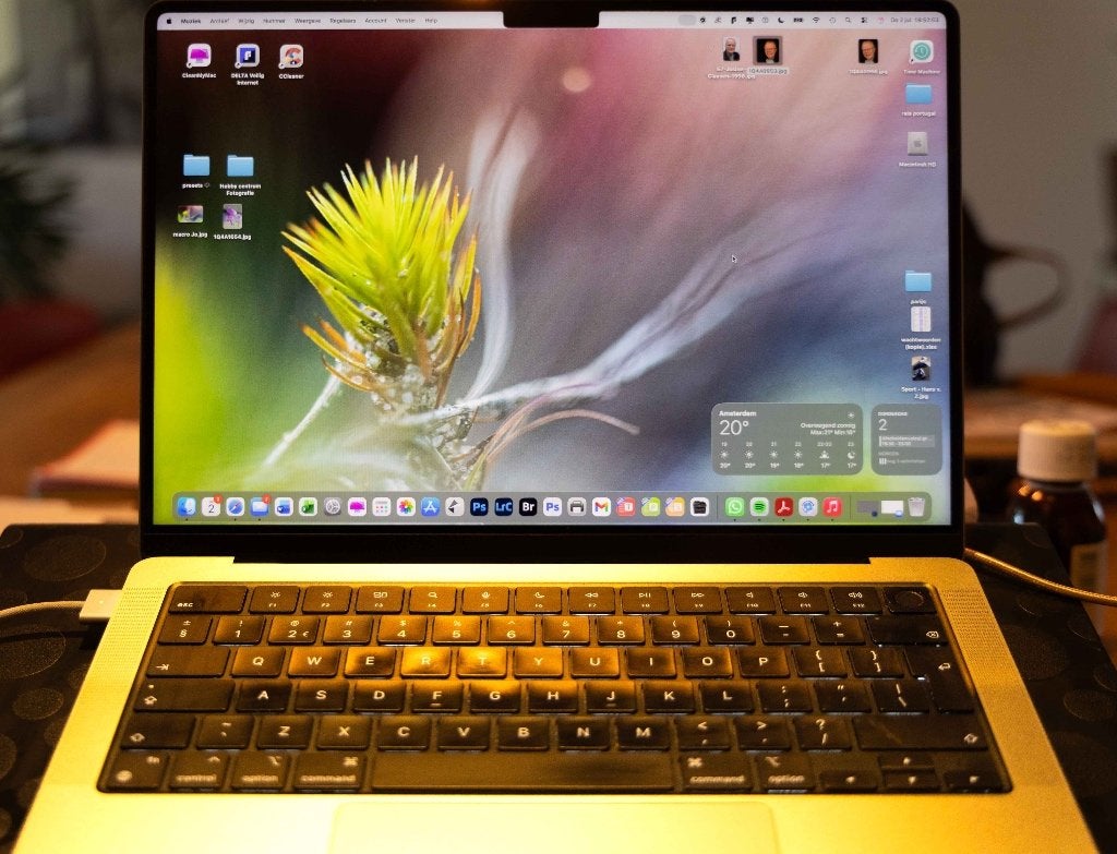Laptop Apple MacBook Pro M1, Computers en Software, Apple Macbooks, 1 TB of meer, Zo goed als nieuw, Onbekend, Ophalen
