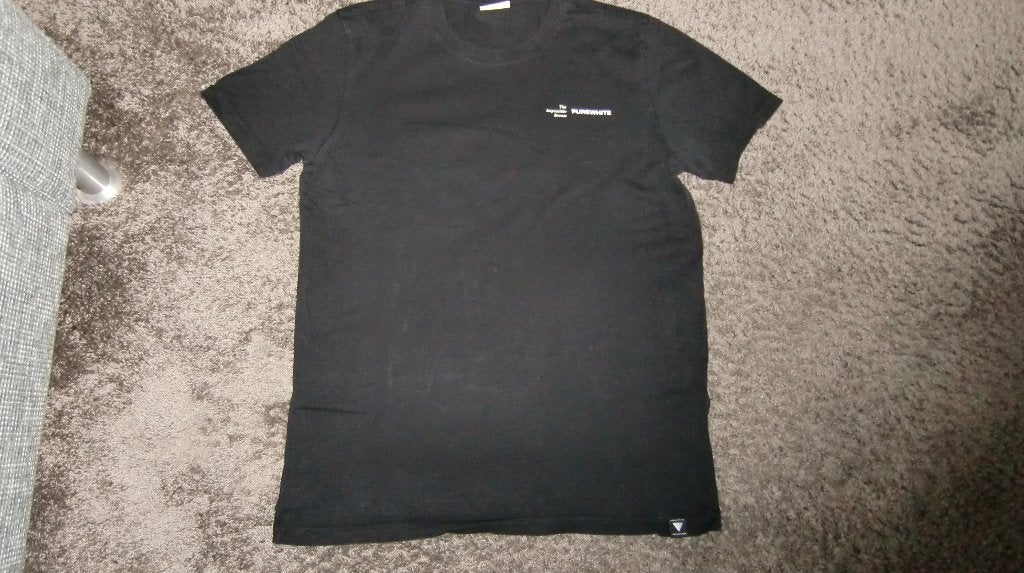 Shirt  Pure White  maat M, Maat 48/50 (M), Zwart, Ophalen of Verzenden, Zo goed als nieuw