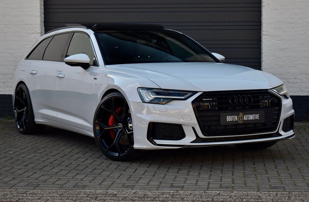 Audi A6 Avant 55 TFSI e quattro Pro Line S Competition | S6, Auto's, Audi, Automaat, Gebruikt, 4 cilinders, Leder en Stof