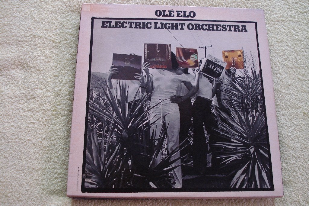 LP.  E.L.O.  Ole  ELO   ., Cd's en Dvd's, Ophalen of Verzenden, 12 inch, Poprock, Inclusief binnenhoes