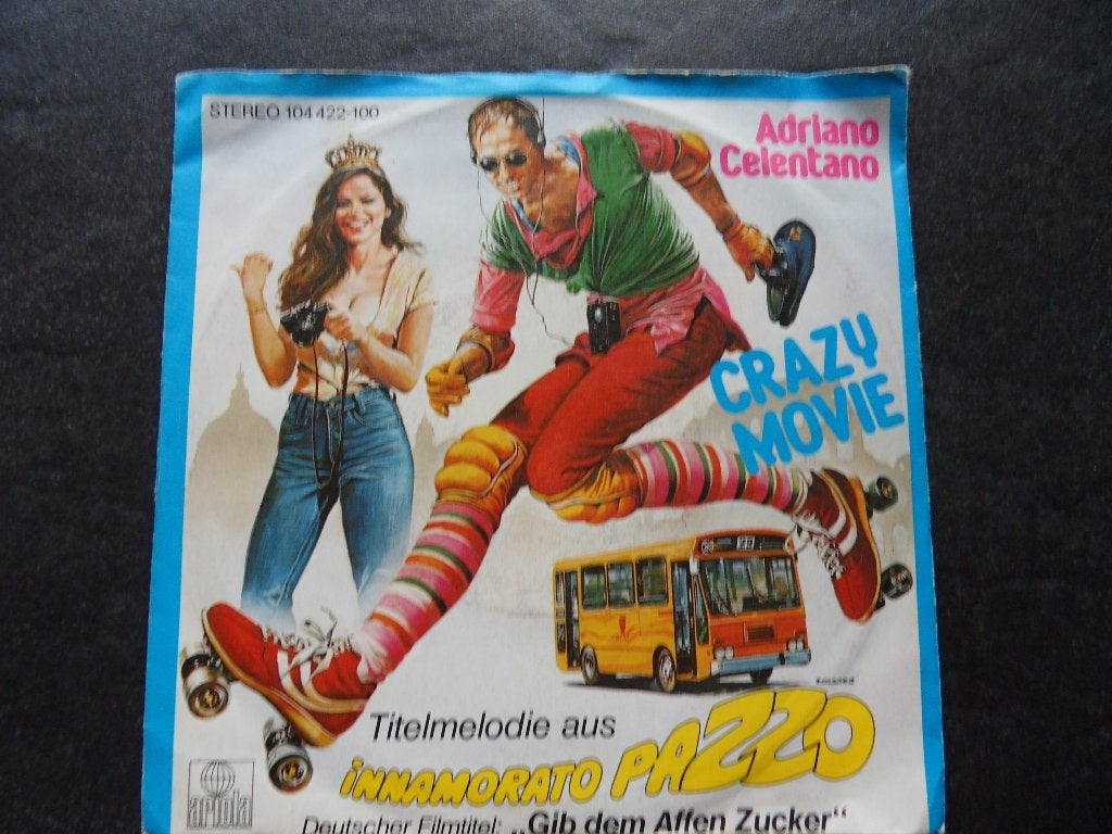 Adriano Celentano > Crazy movie, Cd's en Dvd's, Ophalen of Verzenden, Zo goed als nieuw, Pop